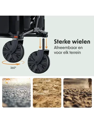 LifeGoods Bolderkar – 100KG