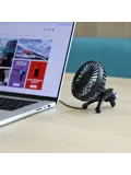 Ventilator voor auto met USB-A aansluiting Ø10,5cm