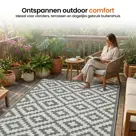 Buitenkleed - 183x290cm - Incl. Draagtas