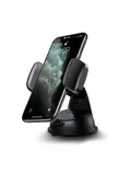Fonu Telefoonhouder - Dashboard/Ruit - Zwart