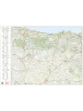 Wegenkaart Spaans-Atlantische Kust
