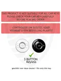 Metalen Sleutelhoesje voor Smart #1 - Smart #3