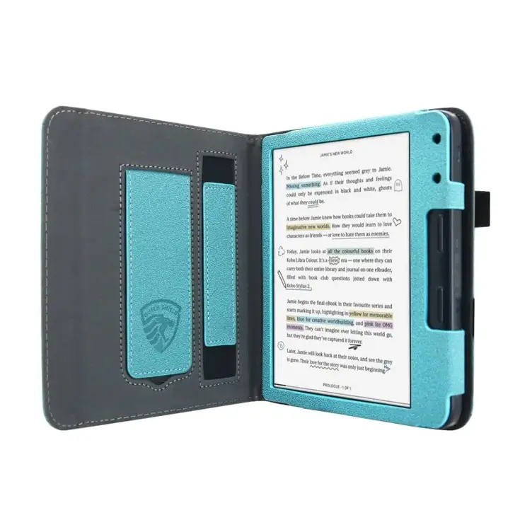 Ereader Hoesje - Luxe strap Case Kobo Libra Colour