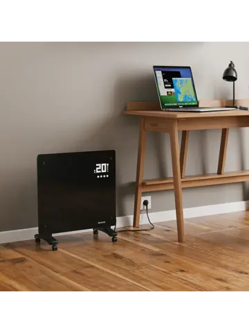 Convectorkachel – 1000W – Zwart