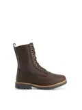 Torpsund Dames - Veterboots met rits - Wol gevoerd