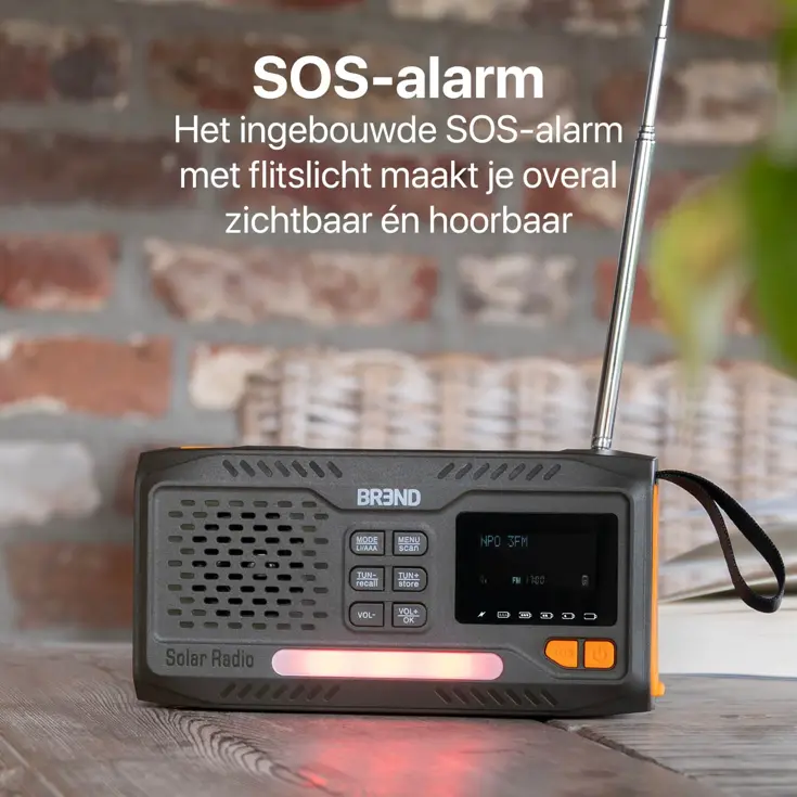 BR-2244 Campingradio met FM en DAB