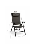 Luma Verstelbare Aluminium Tuinstoelen 2x