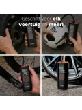 Draagbare Luchtcompressor - Zwart/Oranje
