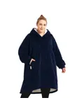 Goliving fleece deken met mouwen