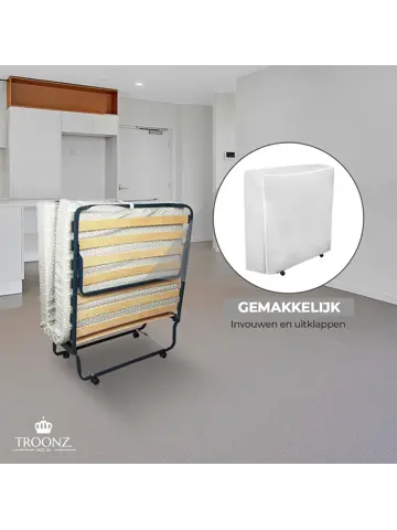 Troonz Opklapbed Deluxe -  90 x 200 cm - Set
