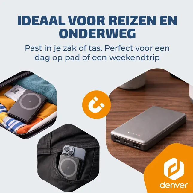 PQCW10010 Powerbank Magsafe - 10.000 mAh