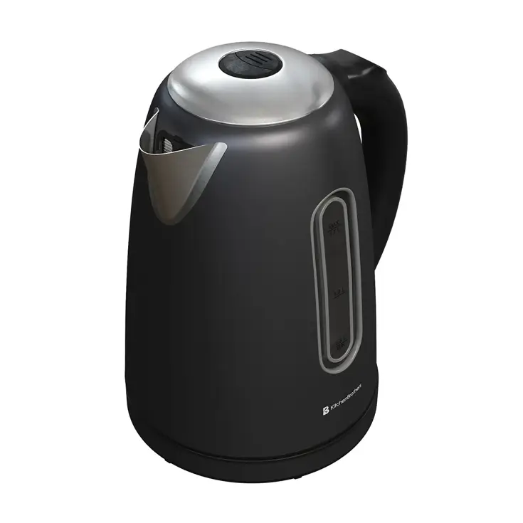 Waterkoker – 1,7L – Zwart/RVS