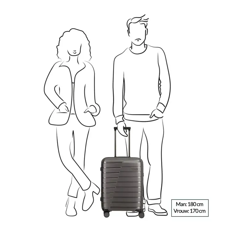 Air Base 4 Wiel Trolley S  | 37 L
