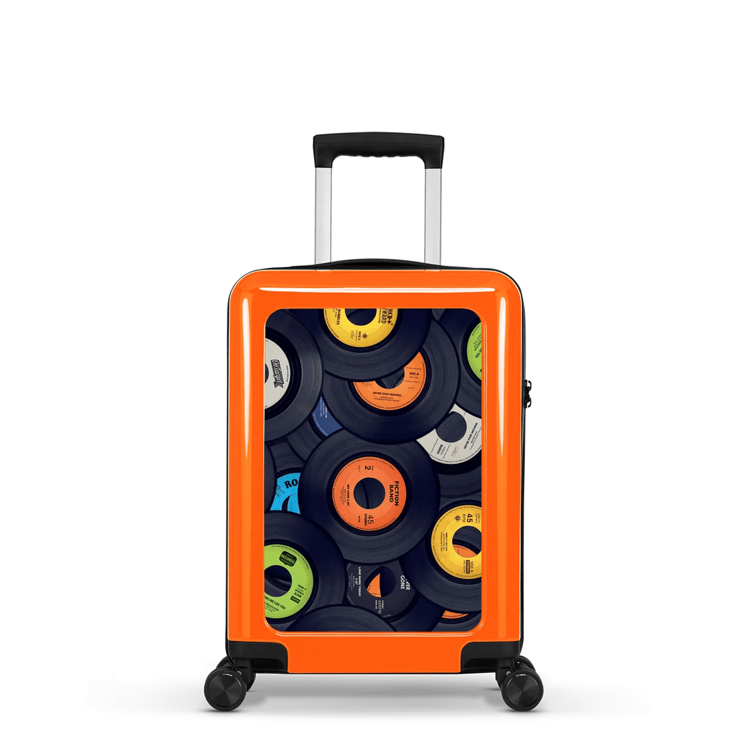 Stickercase  Vintage Vinyl  Handbagage Koffer  54cm  Oranje main product image