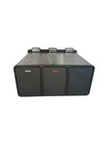 RVS Prullenbak 3 vakken – 45 liter