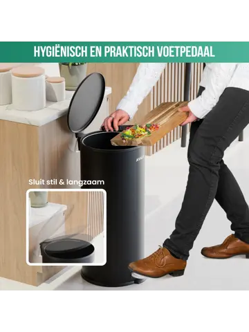 Avalo Pedaalemmer 30L - RVS