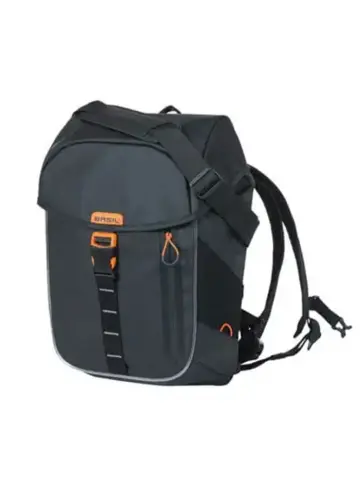 Basil Miles Tarpaulin Nordlight zw oranje 17L