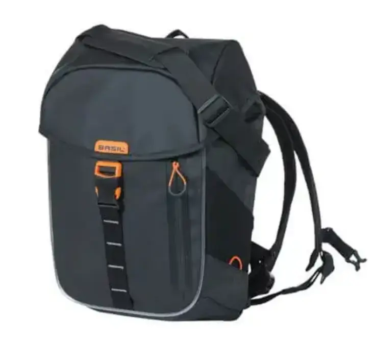 Basil Miles Tarpaulin Nordlight zw oranje 17L