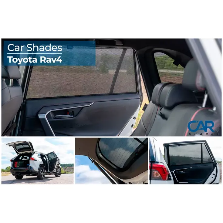 Toyota RAV-4 (5th Gen) 2018 - Zonneschermen - Car Shades