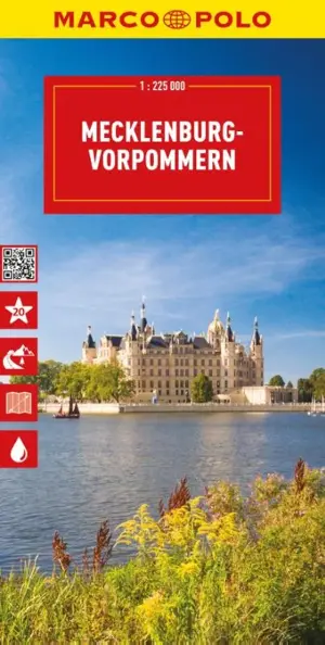 Marco Polo wegenkaart Mecklenburg-Vorpommern