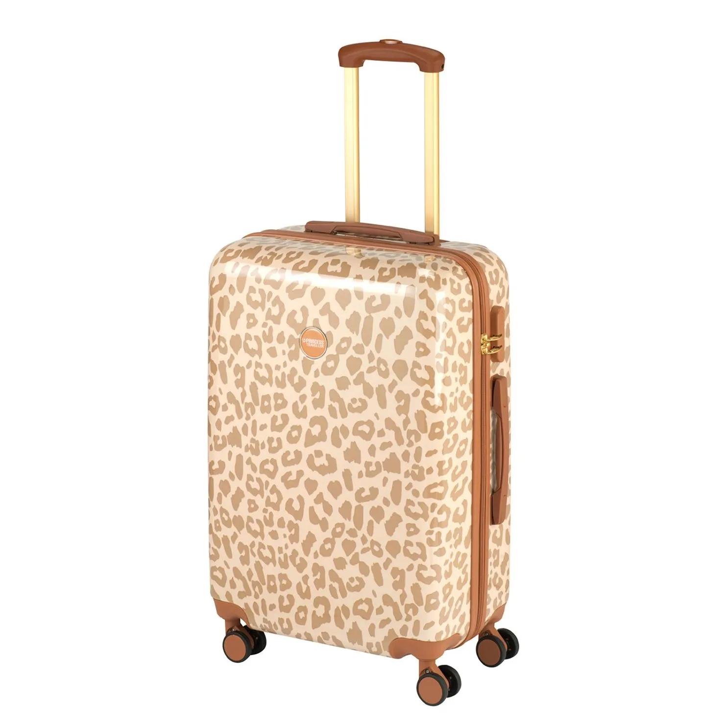 Princess Traveller  Animal Print koffer / 66 L  Meerkleurig