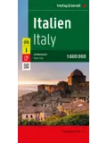 Wegenkaart Italië 2-zijdig