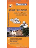 Michelin wegenkaart Regional 533 België noord & midden