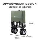 Packaway Opvouwbare Bolderkar 70KG