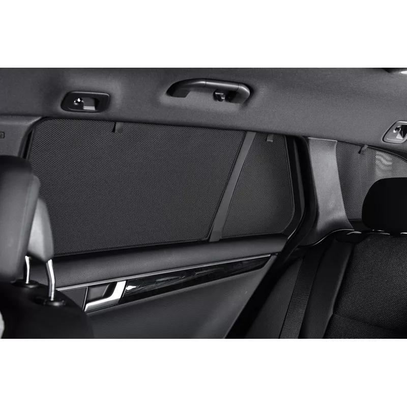 Citroen Berlingo Multispace 1996-2009 / Peugeot Partner Multispace 1997-2008 (voor modellen met 2 schuifdeuren en achterklep) - Zonneschermen - Car Shades