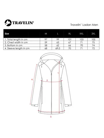Travelin' Ladan Heren - Puffer winterjas