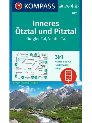 Wandelkaart WK042 Inneres Ötztal