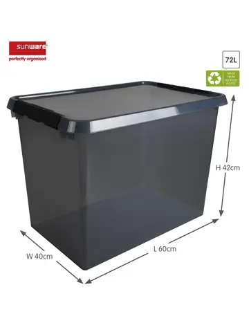 Comfort line - Opbergbox - 72L - 3-dlg