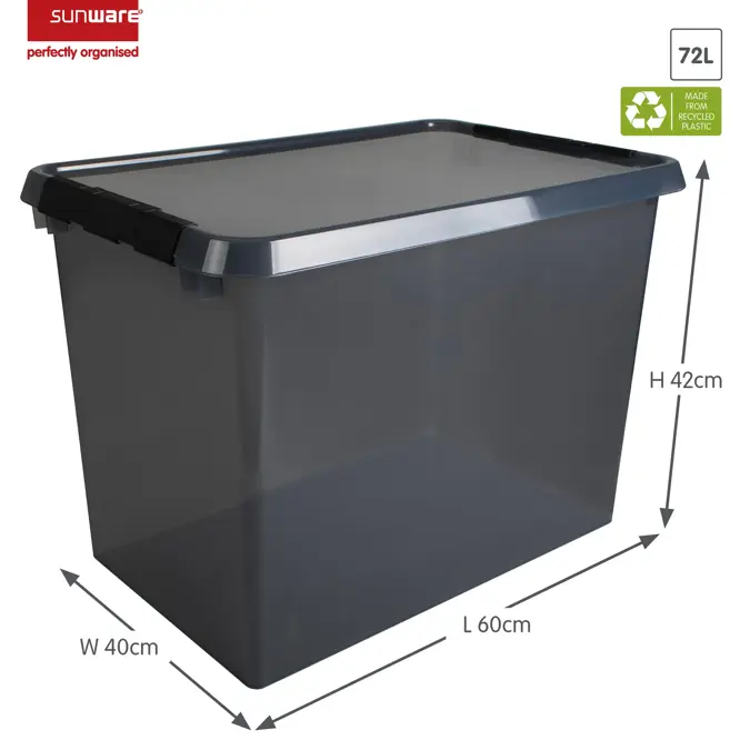 Comfort line - Opbergbox - 72L - 3-dlg