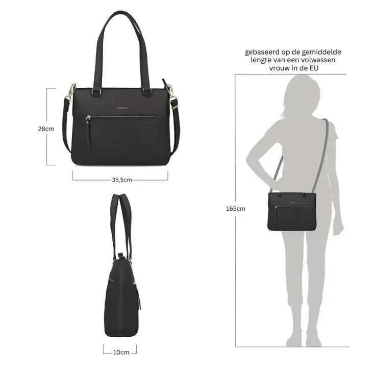 Addison Anti-Diefstal Tote Bag