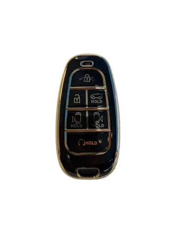 TPU Sleutelhoesje voor Hyundai goud E6