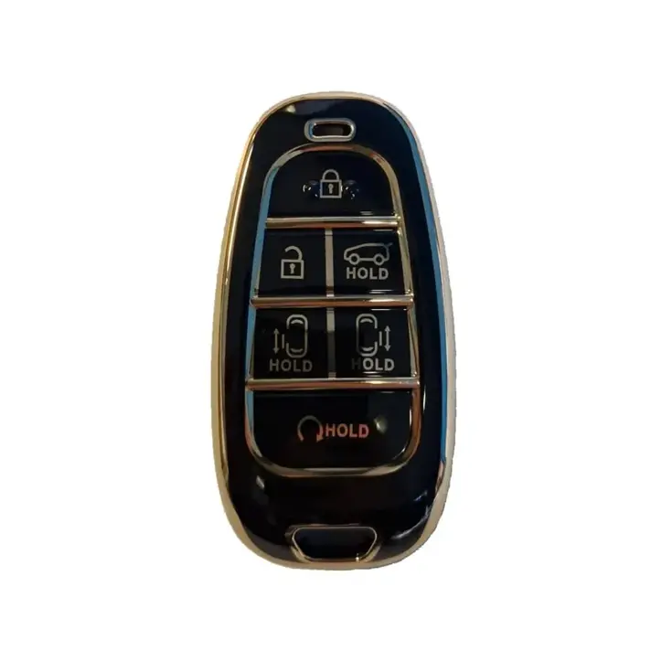 TPU Sleutelhoesje voor Hyundai goud E6