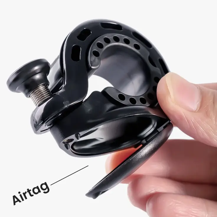 Q2 Fietsbel met AirTag Ruimte