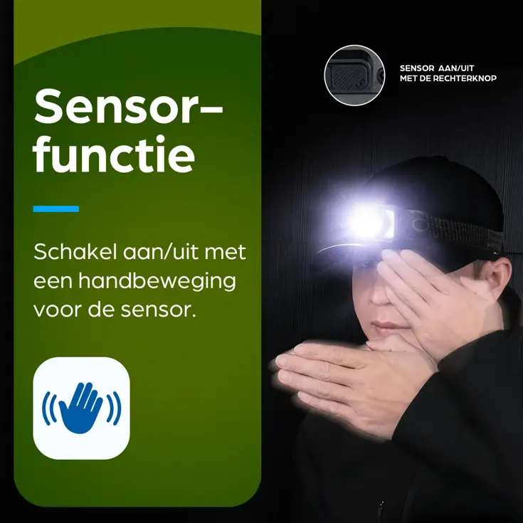 Hoofdlamp - LED Oplaadbaar