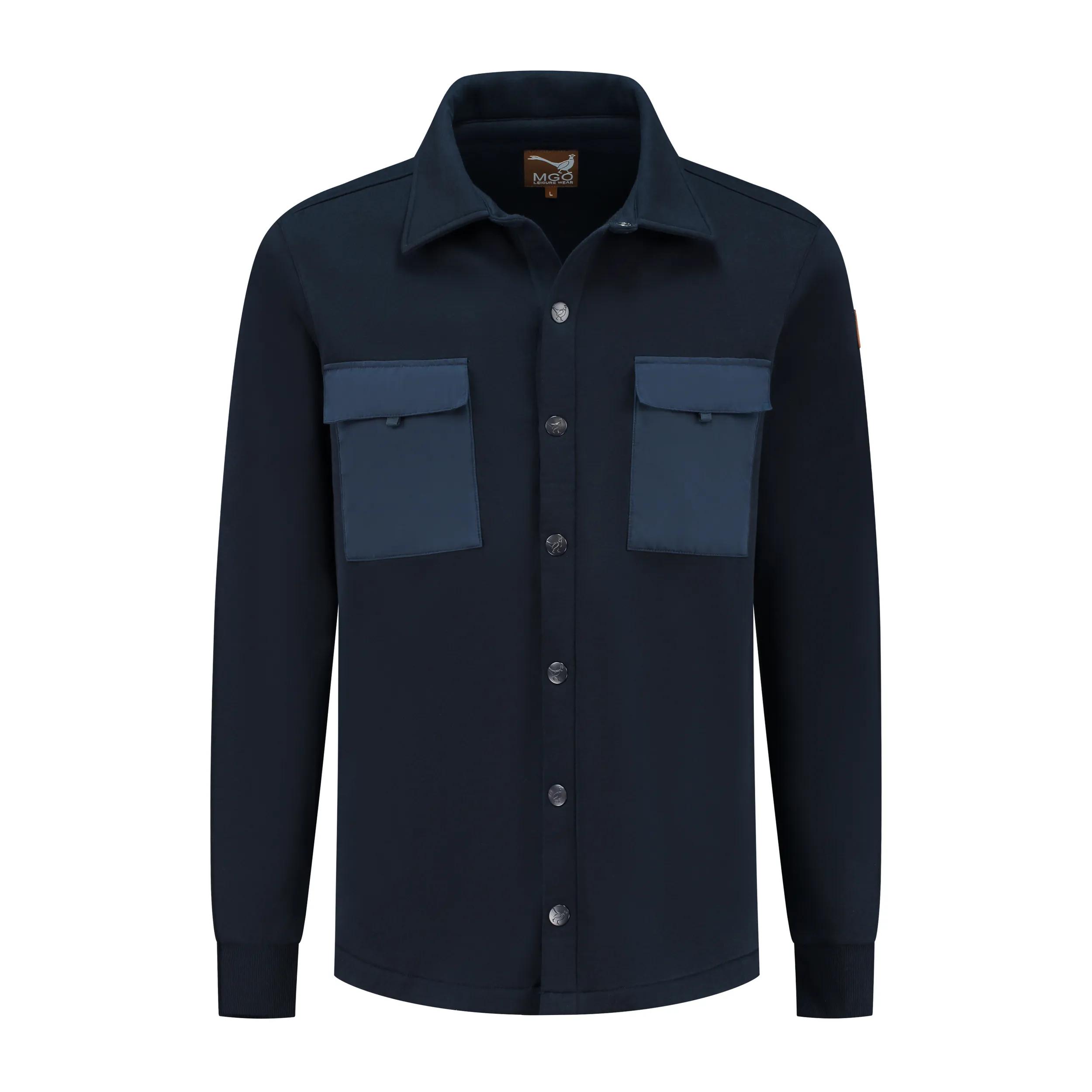 Mgo Luke  Heren vest   Shirt Collar  Navy main product image