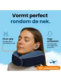 Nekkussen - Reiskussen Set - Blauw - PurelyGoods