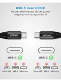 Charge - USB-C Kabel - 100W snelladen