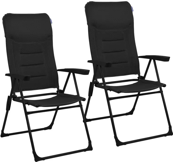 Campingstoel 7 standen 2-Pack