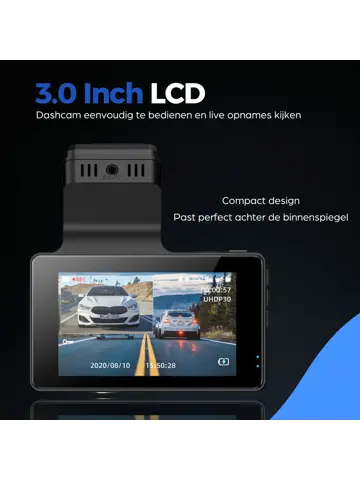 M63 Lite True 4K Wifi dashcam