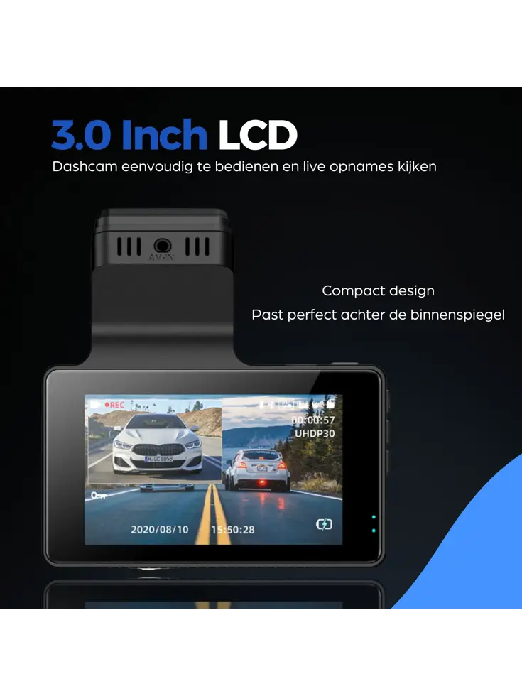 M63 Lite True 4K Wifi dashcam