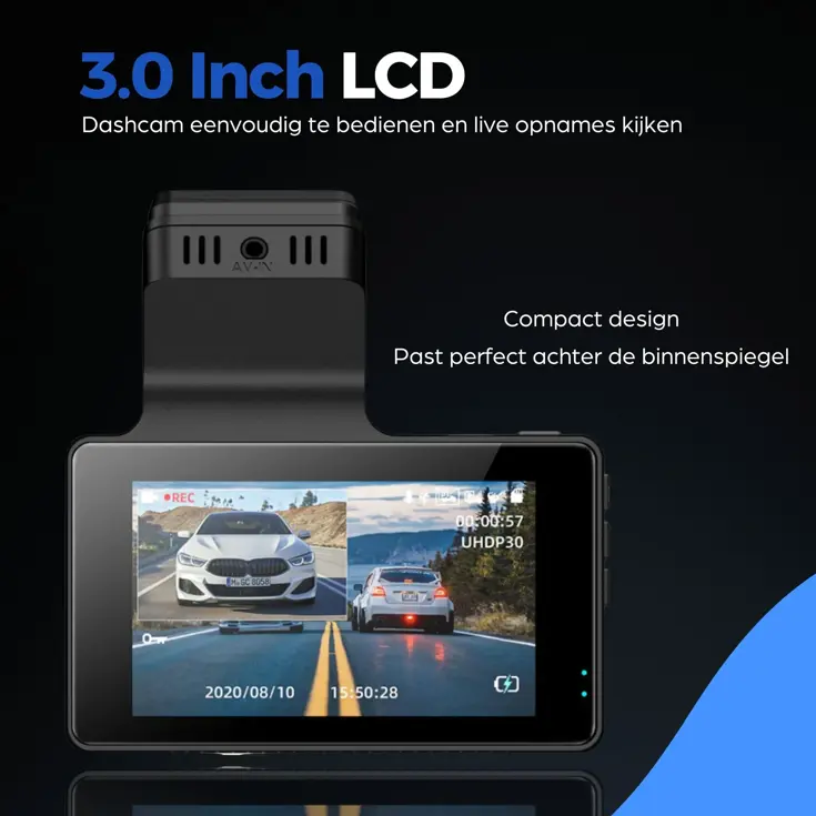 M63 Lite True 4K Wifi dashcam