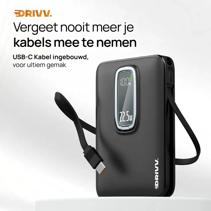 Magnetische Powerbank 10000 mAh