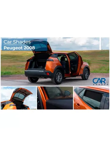 Peugeot 2008 II 2020 - Zonneschermen - Car Shades