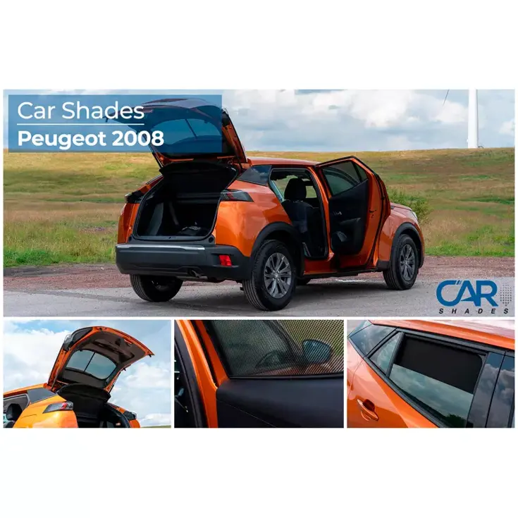 Peugeot 2008 II 2020 - Zonneschermen - Car Shades
