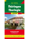 Wegenkaart Duitsland 6 - Thüringen