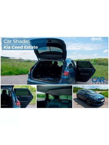 Kia Cee'd (CD) SW Wagon 2018 - Zonneschermen - Car Shades